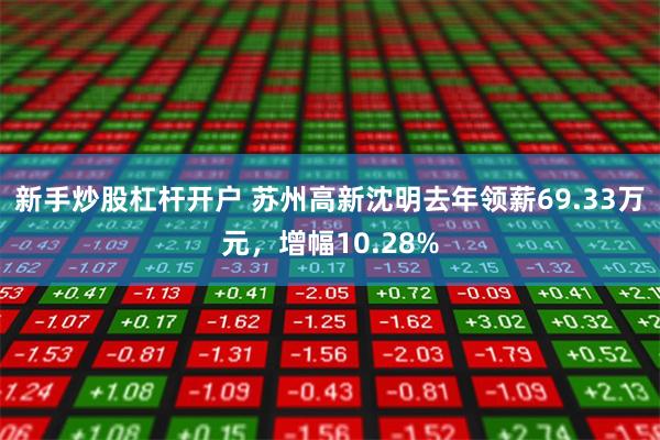 新手炒股杠杆开户 苏州高新沈明去年领薪69.33万元，增幅10.28%