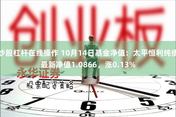炒股杠杆在线操作 10月14日基金净值：太平恒利纯债最新净值1.0866，涨0.13%