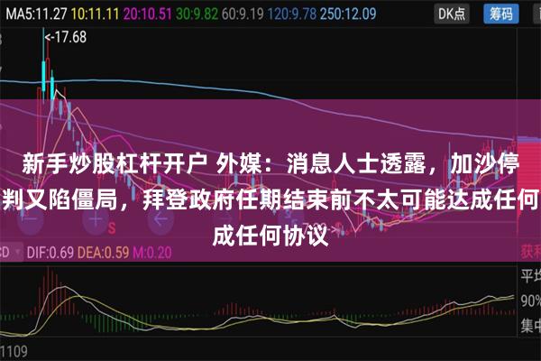新手炒股杠杆开户 外媒：消息人士透露，加沙停火谈判又陷僵局，拜登政府任期结束前不太可能达成任何协议