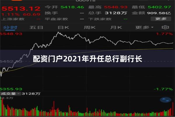 配资门户2021年升任总行副行长